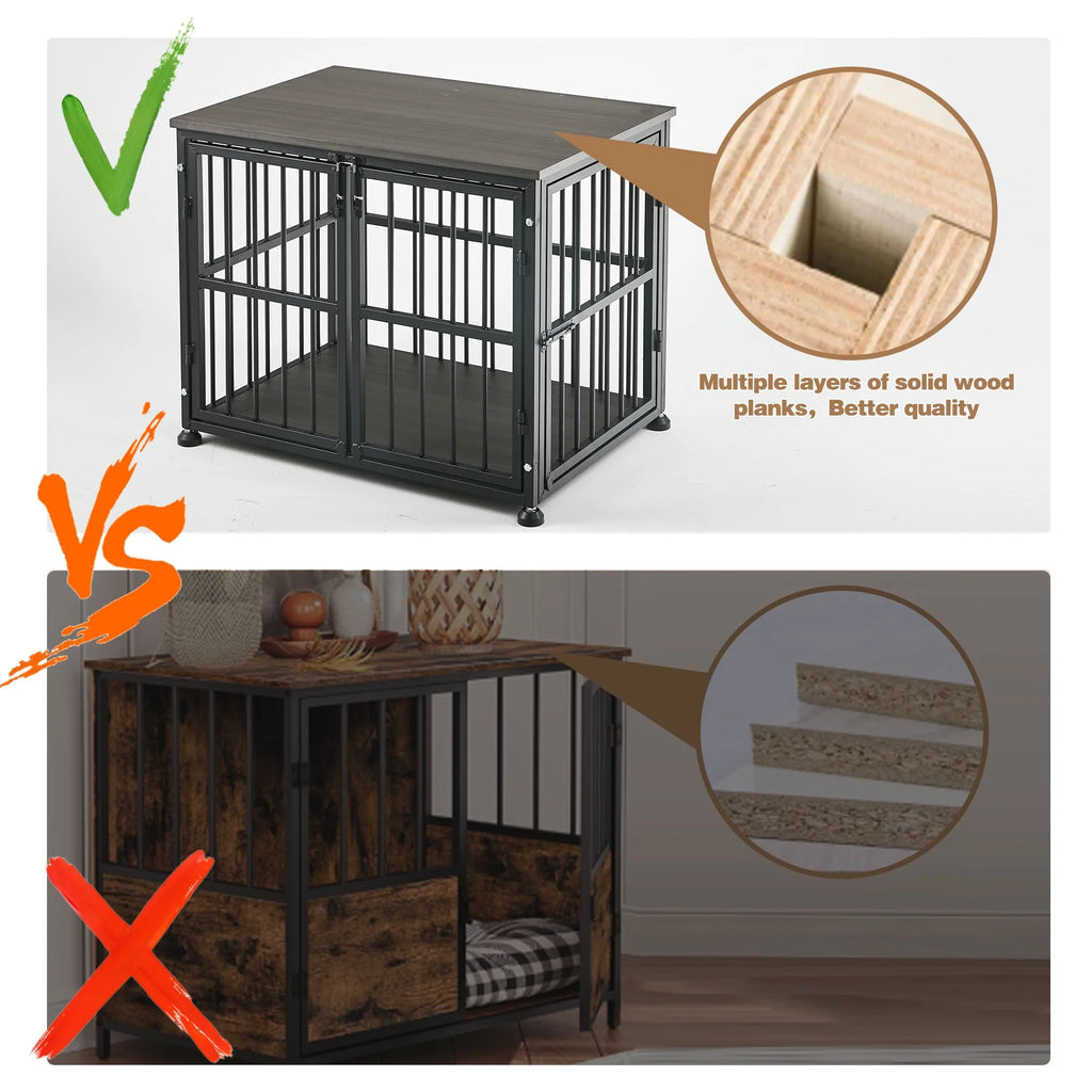 48Inch Heavy Duty Wooden Dog Crate G63036