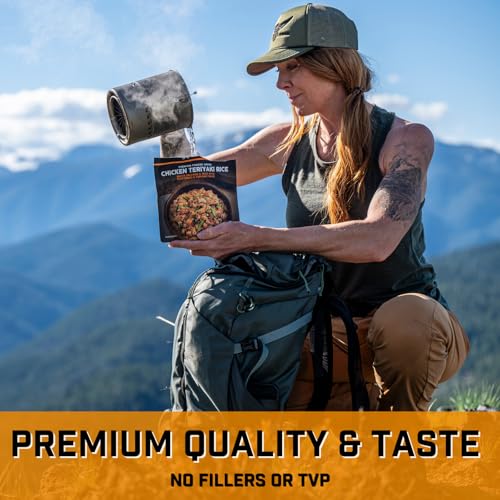 24 Servings Freeze-Dried Real Meat Emergency Food G2019