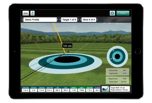 20+ Swing Data Parameters Golf Simulator and Launch Monitor O4902