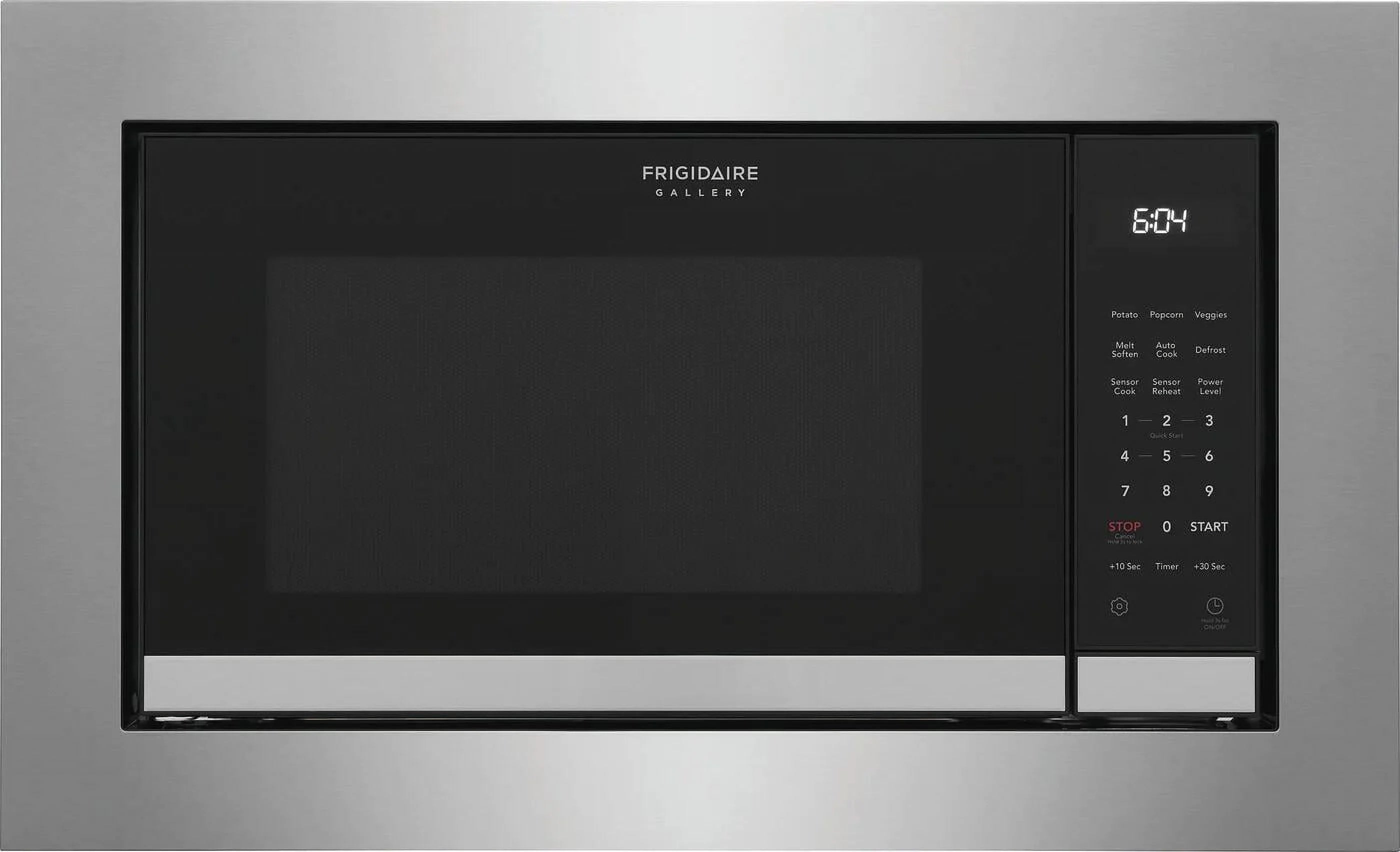 Black Stainless Steel Built In Microwave U3218