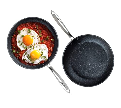 Hard Anodized Nonstick Frying Pan Set 10" & 11.5" Skillet Set Z838583