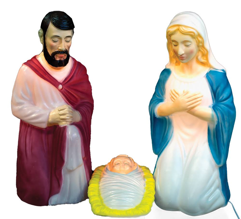 3 Piece Outdoor Nativity Scene E5050