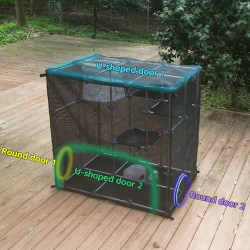 Catio Outdoor Cat Enclosure, Mega Kit F2367