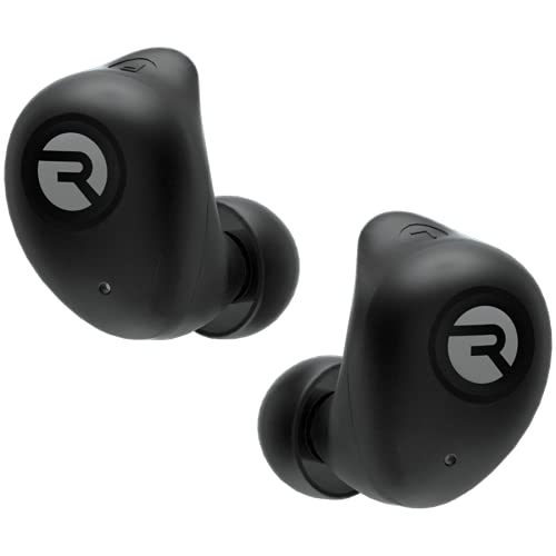 Black Bluetooth 5.3 True Wireless Earbuds with Built in Mic Q6828