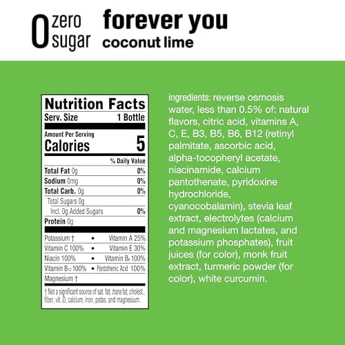 Coconut-Lime Nutrient Enhanced Water, 20 fl oz, 12 Pack B79830