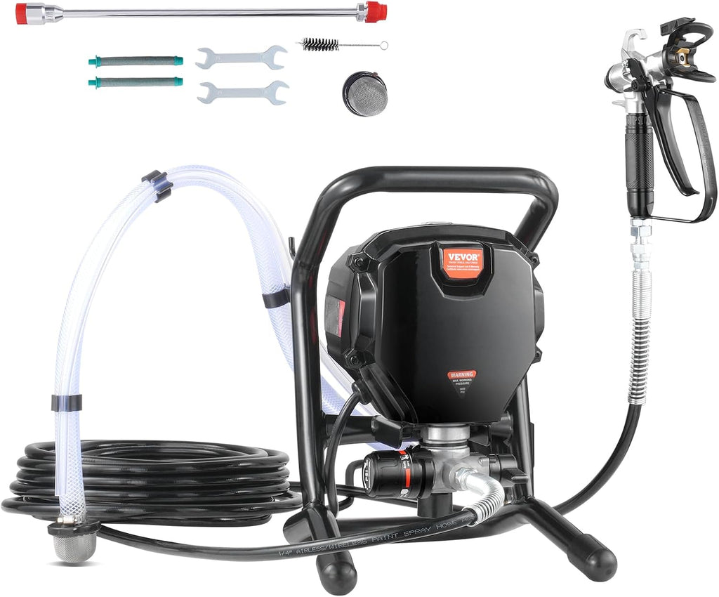 Stand Airless Paint Sprayer, 3000PSI 750W Electric Airless Sprayer T866220