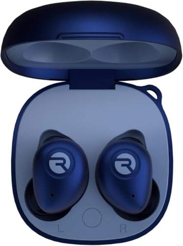 Black Bluetooth 5.3 True Wireless Earbuds with Built in Mic Q6828