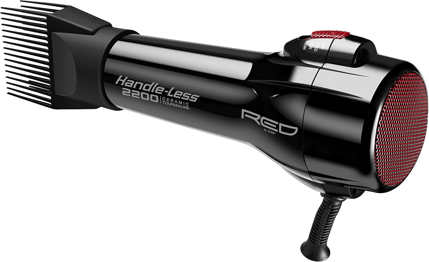 2200W Ceramic Tourmaline Hair Dryer with Comb Attachment R84117