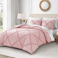 White 3-Piece Reversible Comforter Set E256015