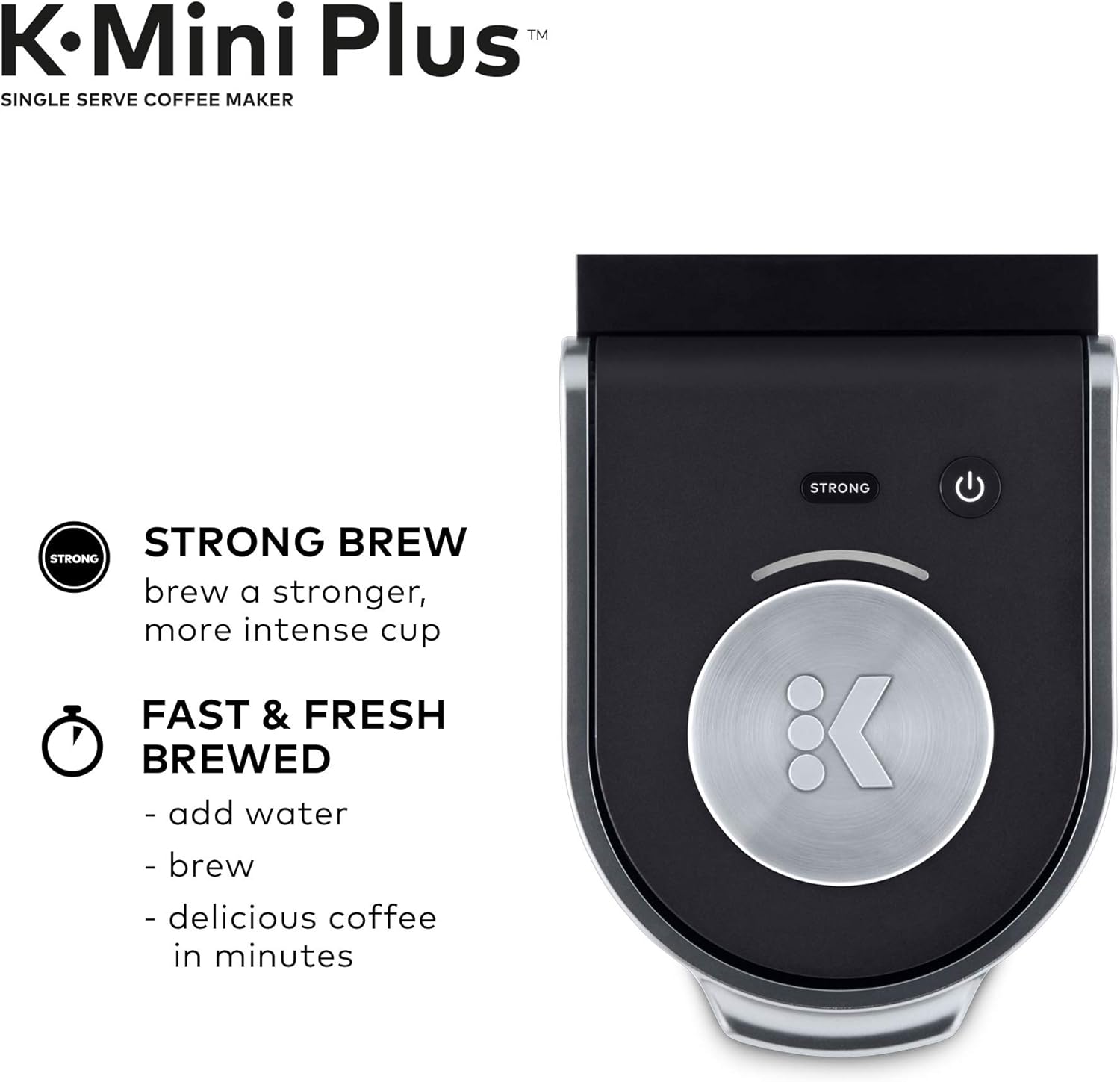 Single Serve K-Cup Pod Coffee Maker with Travel Mug Z841