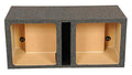 15" Dual Vented Square Subwoofer Enclosure Box B72456