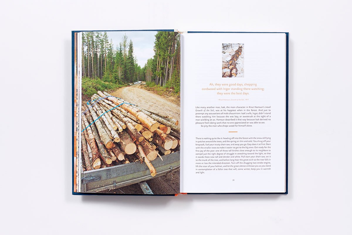 Chopping, Stacking, and Drying Wood the Scandinavian Way C61485