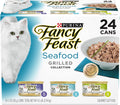 Grilled Seafood Collection Gourmet Wet Cat Food Variety Pack, 3 oz Cans Y797612