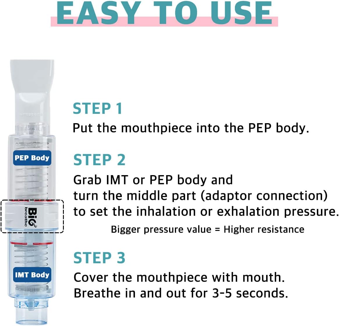 Three-Mode Breathing Exerciser N873