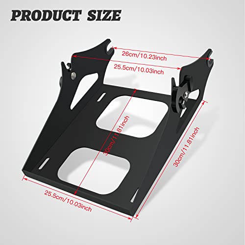 Black Detachable Luggage Rack U852