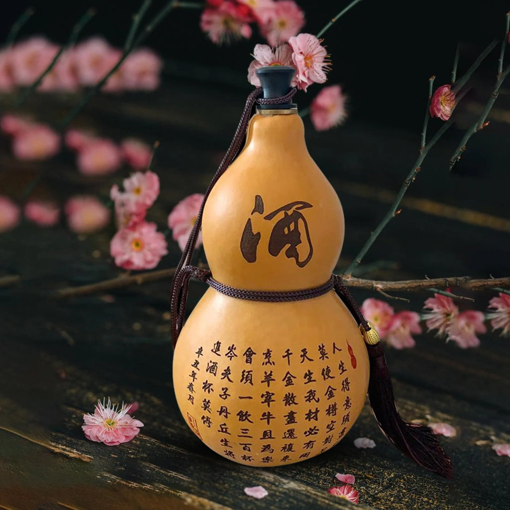 Portable Gourd Water Bottle Calabash Kettle Teapot Z903649