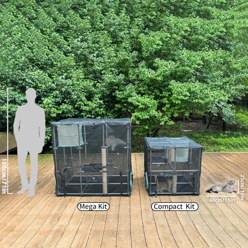 Catio Outdoor Cat Enclosure, Mega Kit F2367