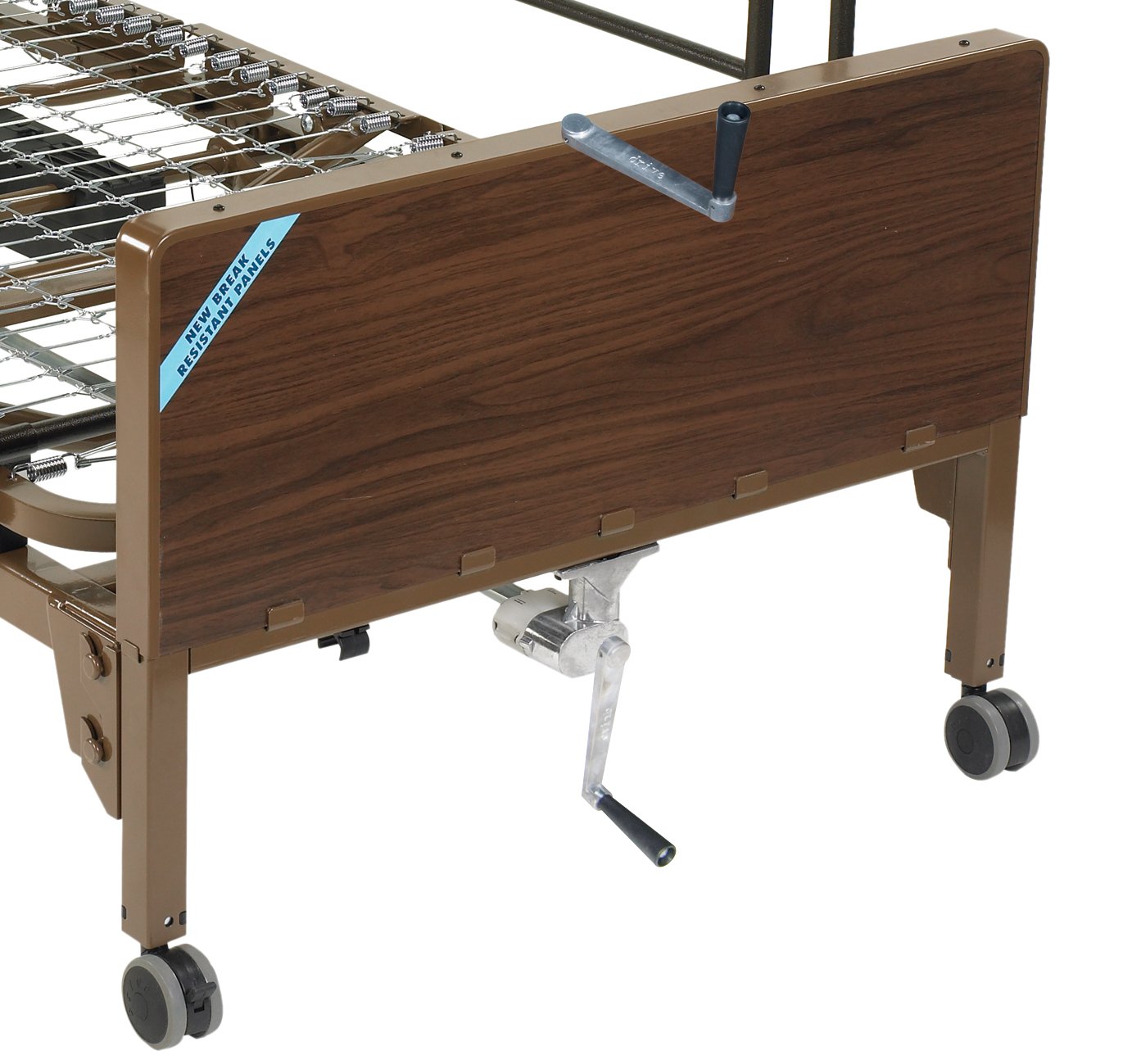 Semi Electric Hospital Bed with Half Rails X947515