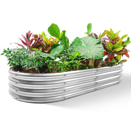 Galvanized Raised Garden Bed Kit X6635