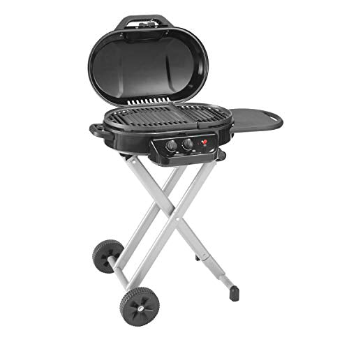 Portable Stand-Up Propane Grill with Push-Button Starter V63058