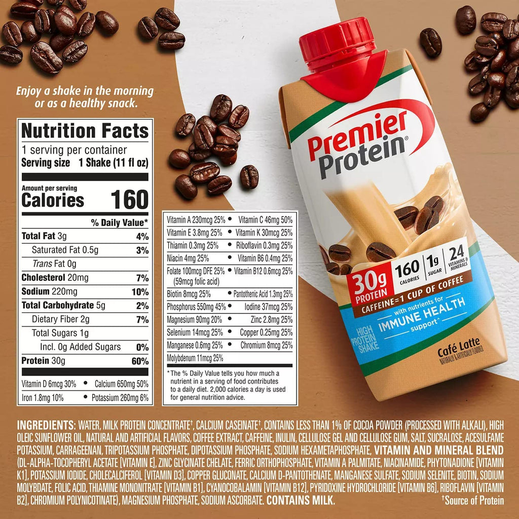 11 Fl. Oz Each Variety Sampler Pack of Protein Shakes (12 Pack) U45936