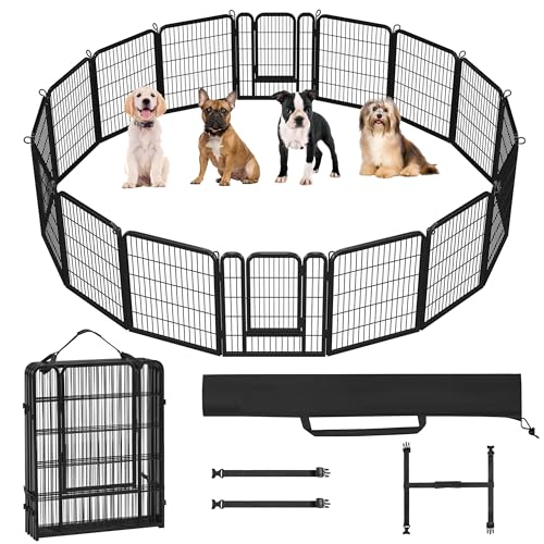 8 Panels Metal Dog Playpen U8006