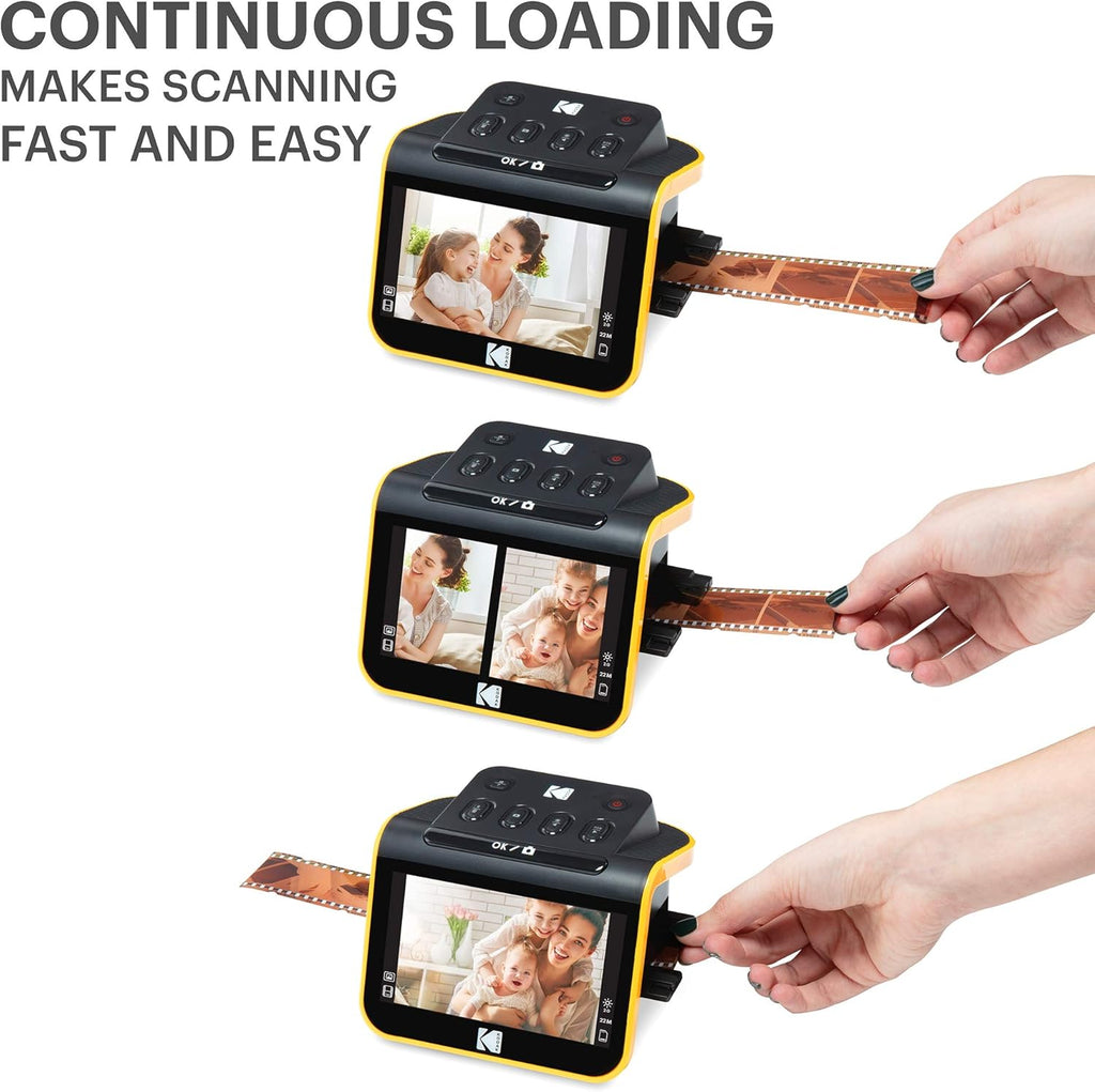 Film and Slide Scanner with 5" LCD Screen, 22MP JPEG L9457