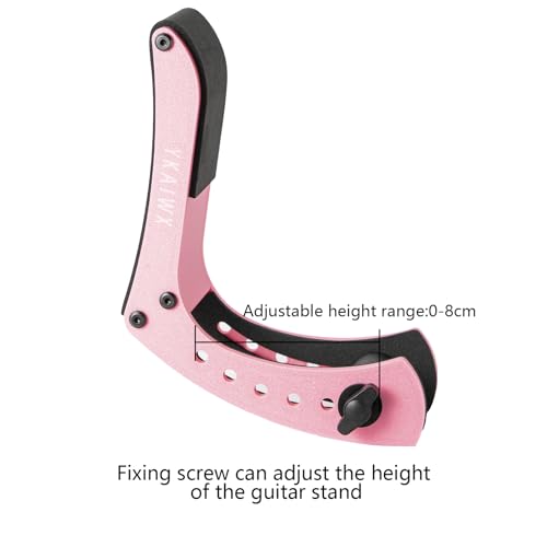 Black Adjustable Guitar Footrest F875486