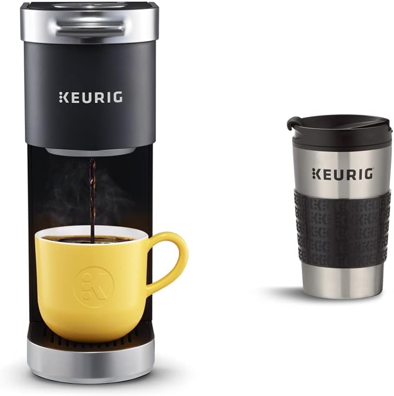 Single Serve K-Cup Pod Coffee Maker with Travel Mug Z841