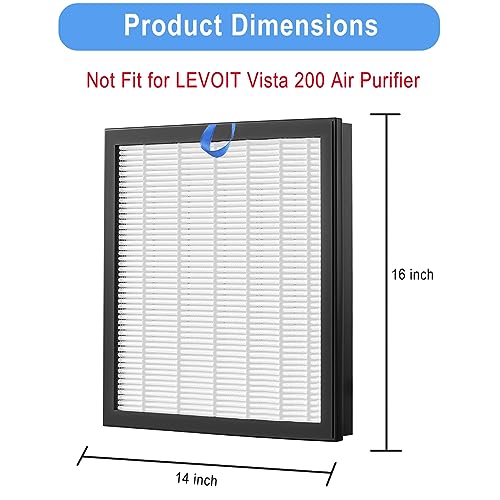 2 Pack H13 True HEPA Air Purifier Filters H267