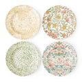 Multicolored Luncheon Plate Set of 4 H859