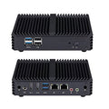 Mini Desktop Computer Fanless Intel Pentium J3710 Quad Core 8GB RAM 128GB SSD Z177