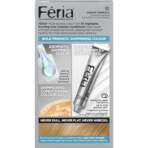 Pack of 1 Light Beige Blonde Permanent Hair Color V3082