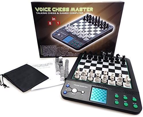 Magnetic Electronic Talking Chess Computer Set Z83245