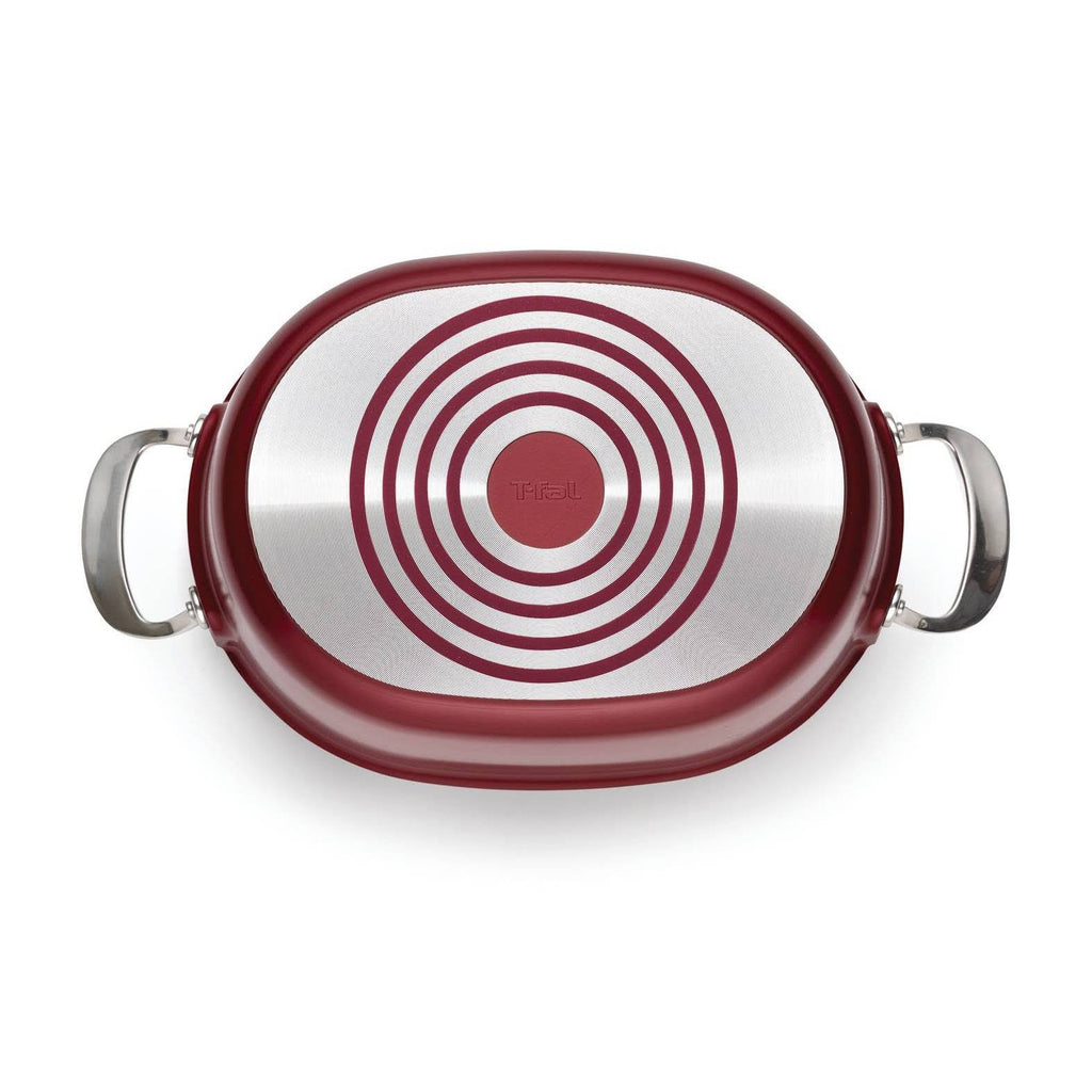 Red 6.3Qt Cast Aluminum Pot H563