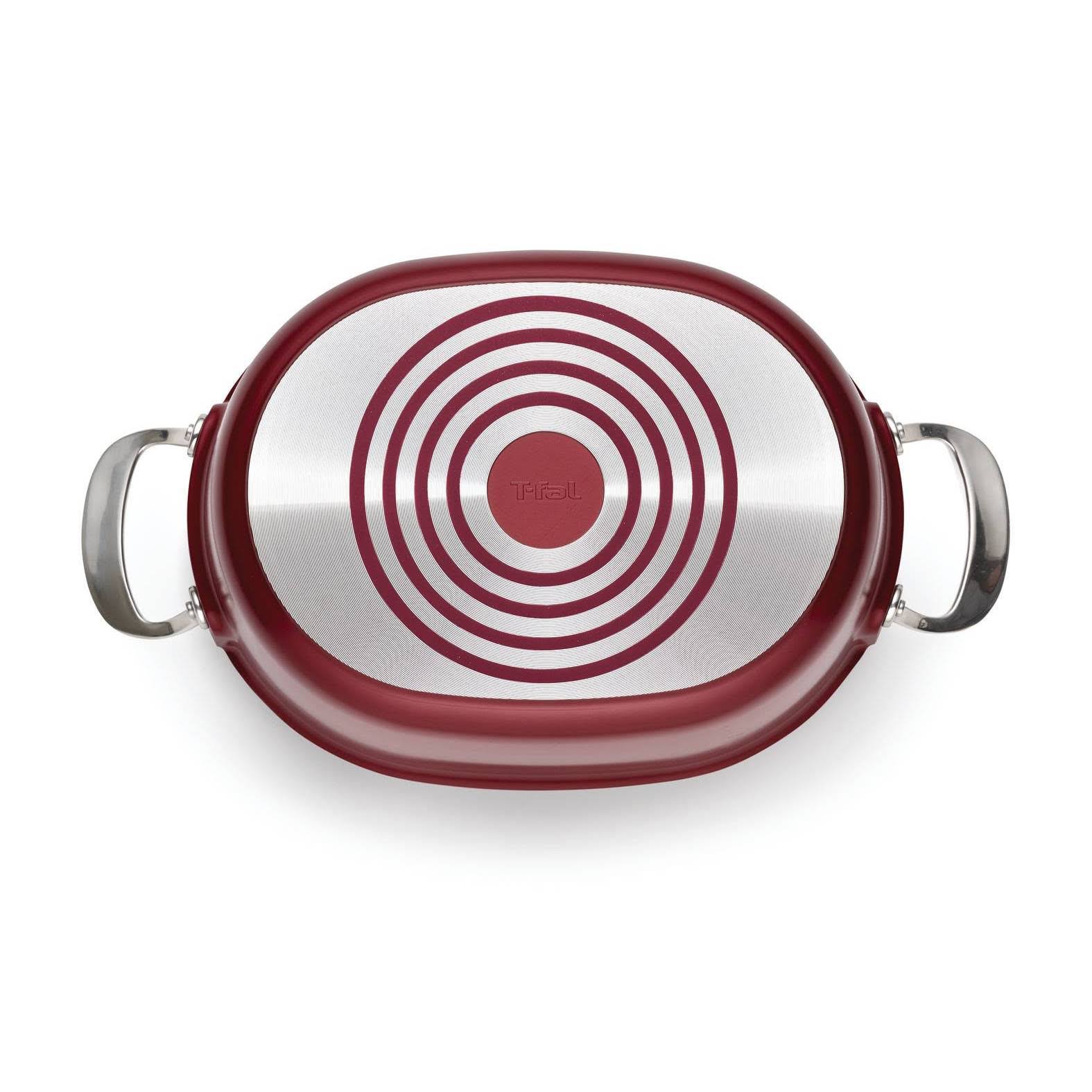 Red 6.3Qt Cast Aluminum Pot H563