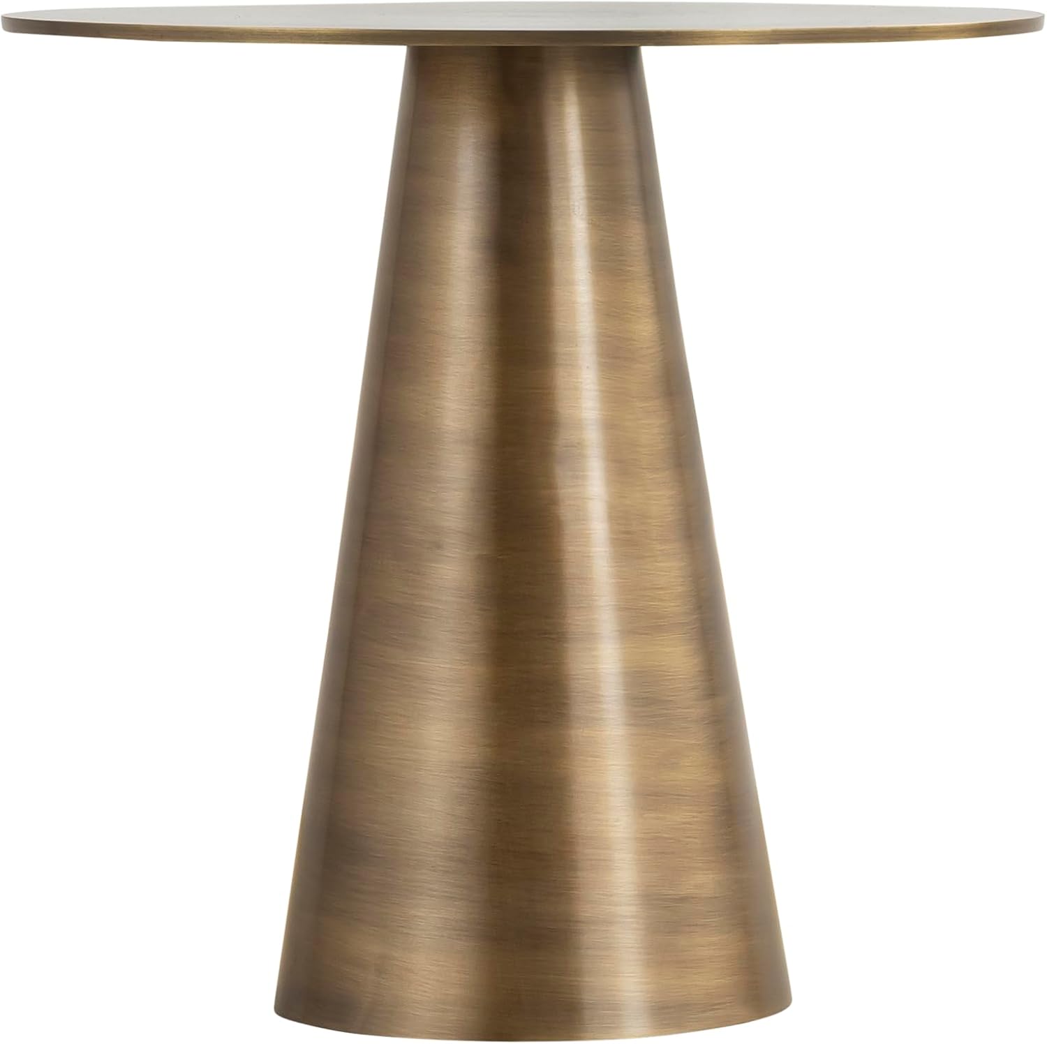 Antique Brass Finished Side Table O2967