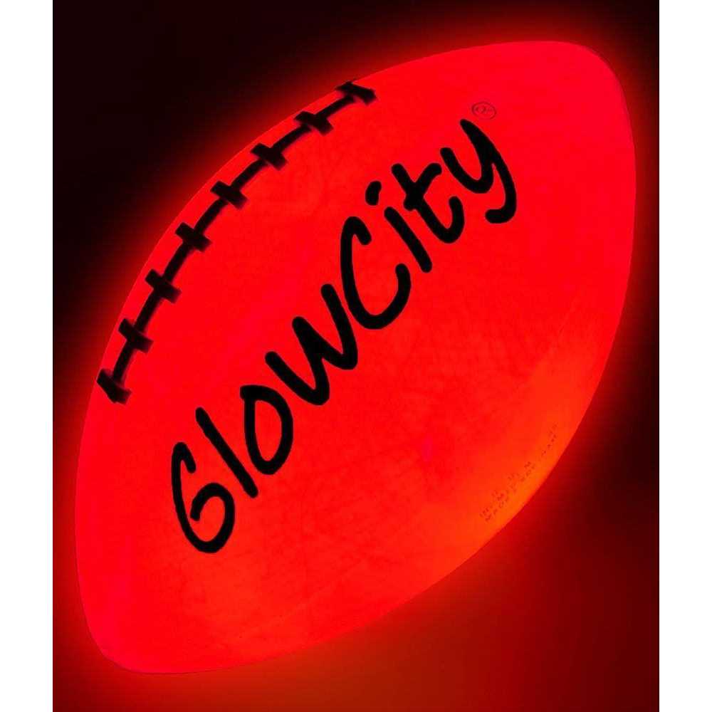 Glow in The Dark Light Up Footballs Q569