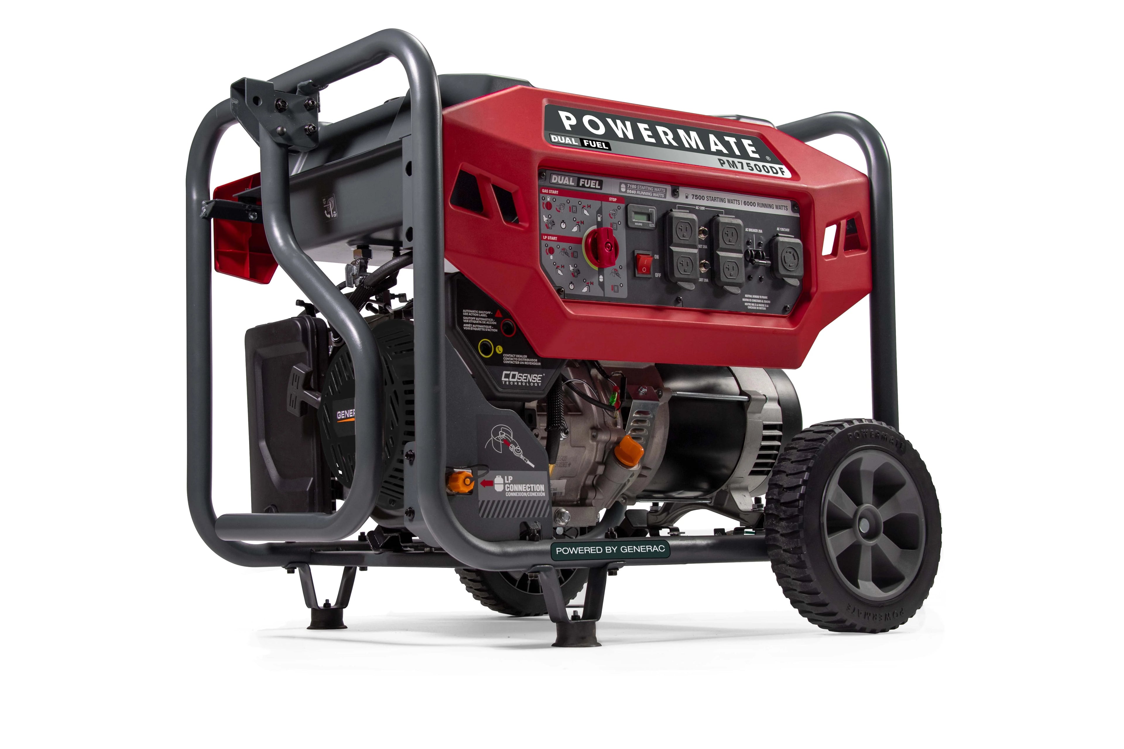 7500 Watt Dual Fuel Portable Generator T1738