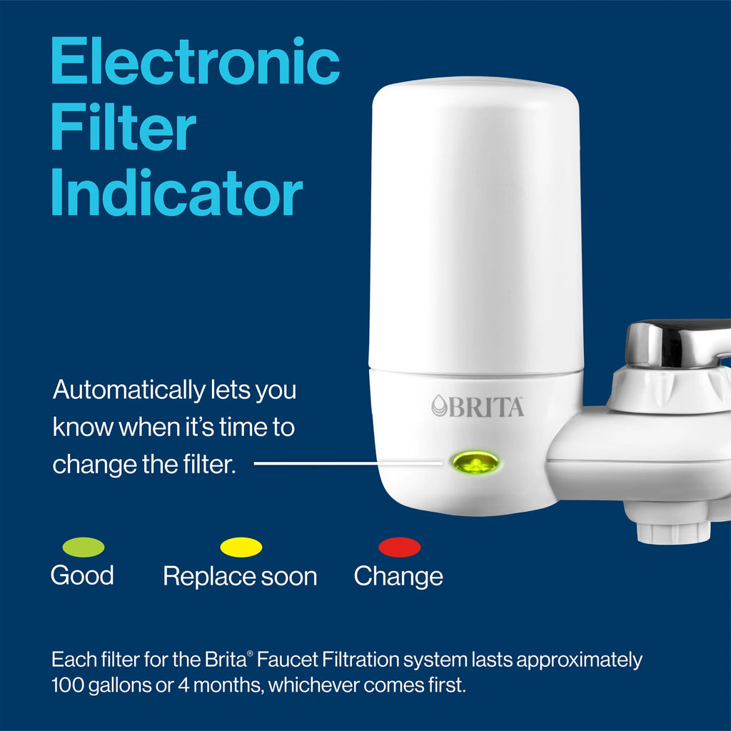 Chrome Faucet Mount Replacement Filter, 3 Count M153