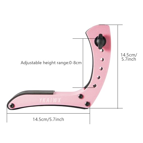 Black Adjustable Guitar Footrest F875486