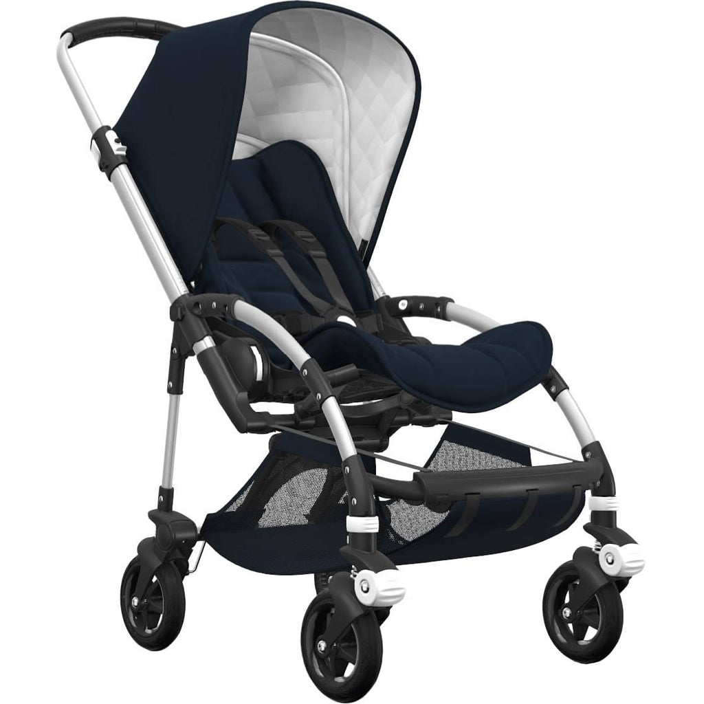 Aluminum Dark Navy Stroller Z6497