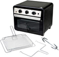1700-Watt 22L Air Fryer Oven with Rotisserie (Black) (Renewed) T7279