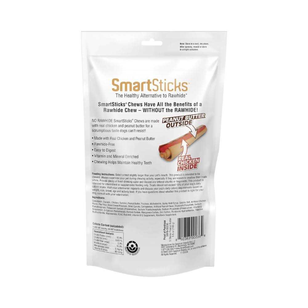 Peanut Flavored Dog Chews J6746