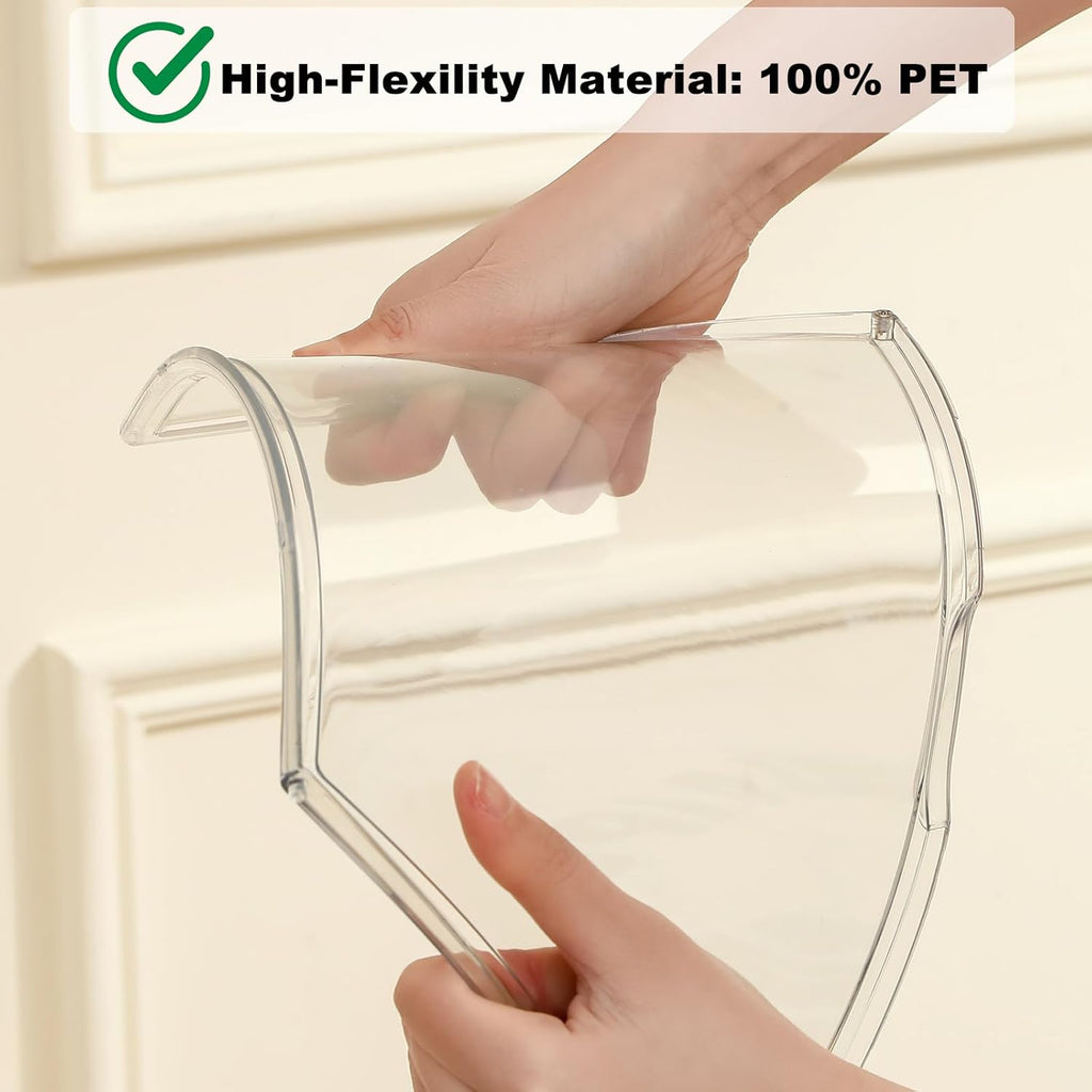 Clear Shoe Storage Box Stackable 4-Pack P34591