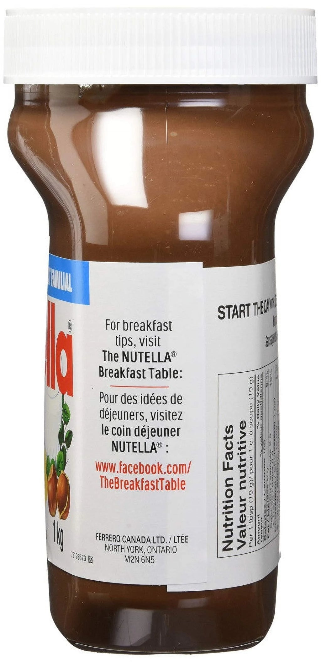 Hazelnut Chocolate Spread, 1kg/35.3 oz. S2973