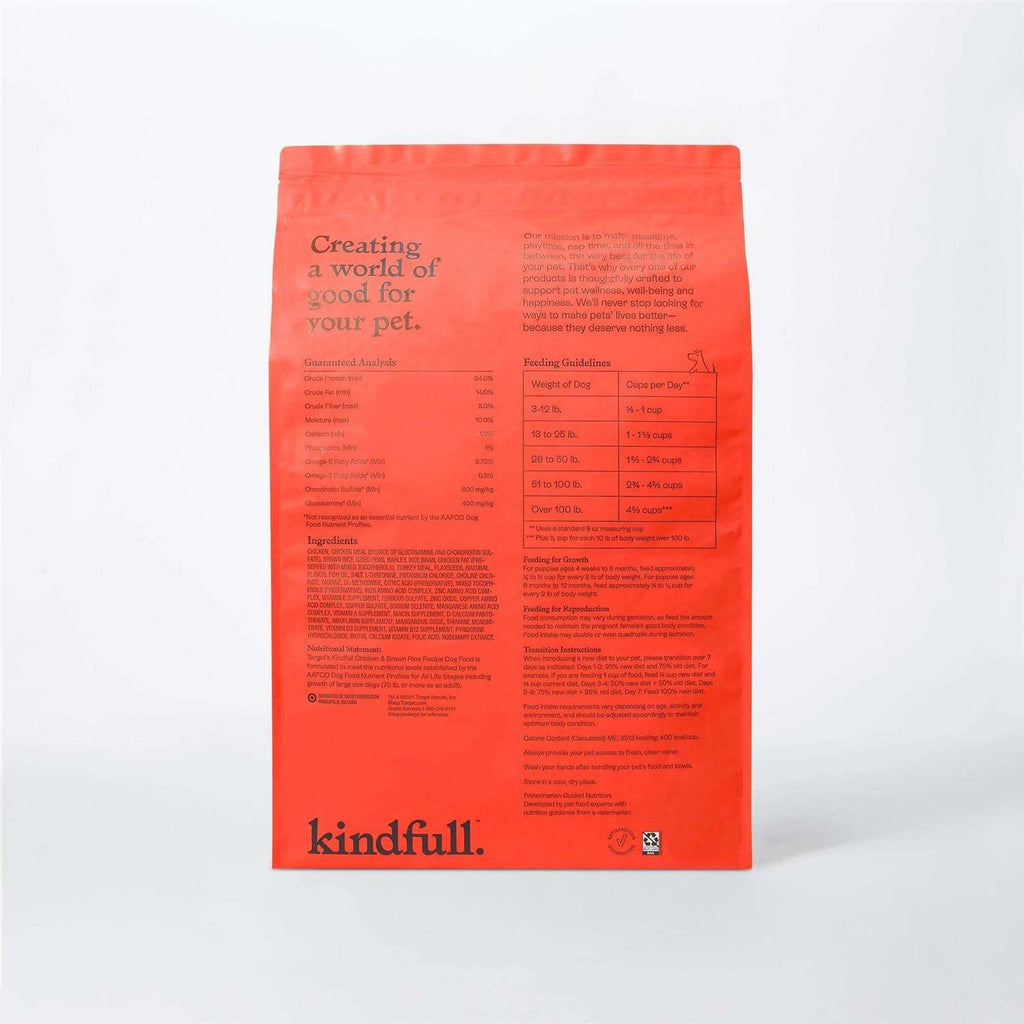 Chicken and Brown Rice Recipe Dry Dog Food B751
