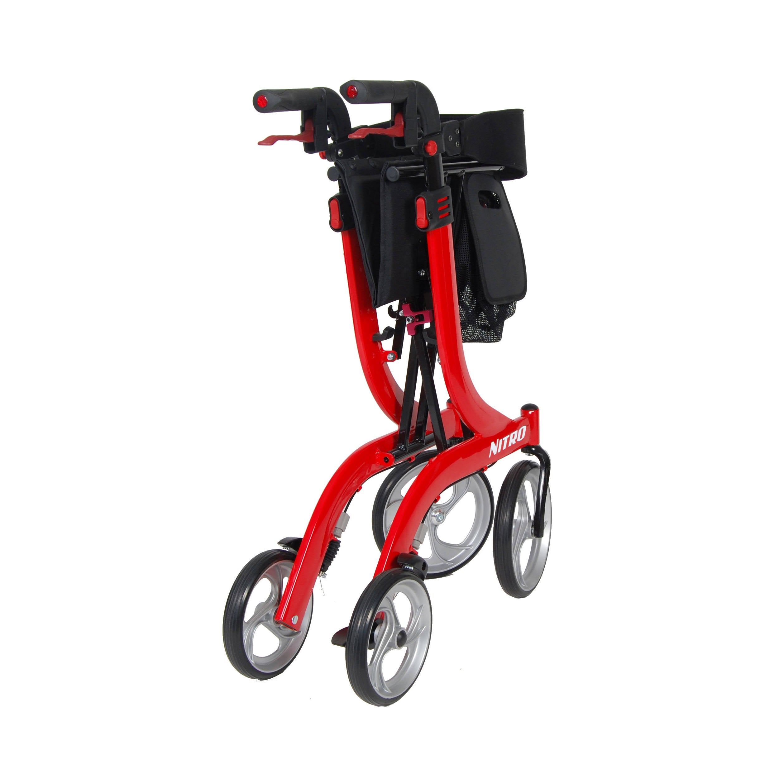 Red Rollator Walker Z386355