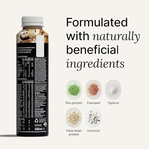 Chocolate Meal Replacement Drink, 20g Protein, 16.9 Fl Oz (12 Pack) S781345