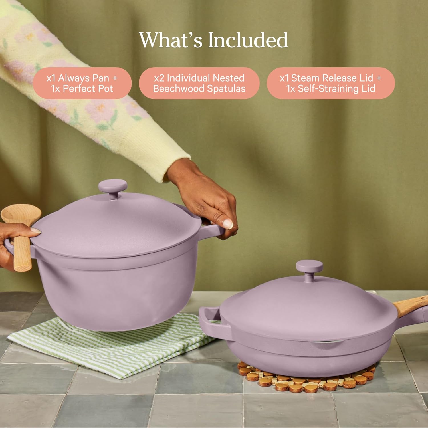 Blue Salt Multi-Functional Cookware Set C201862